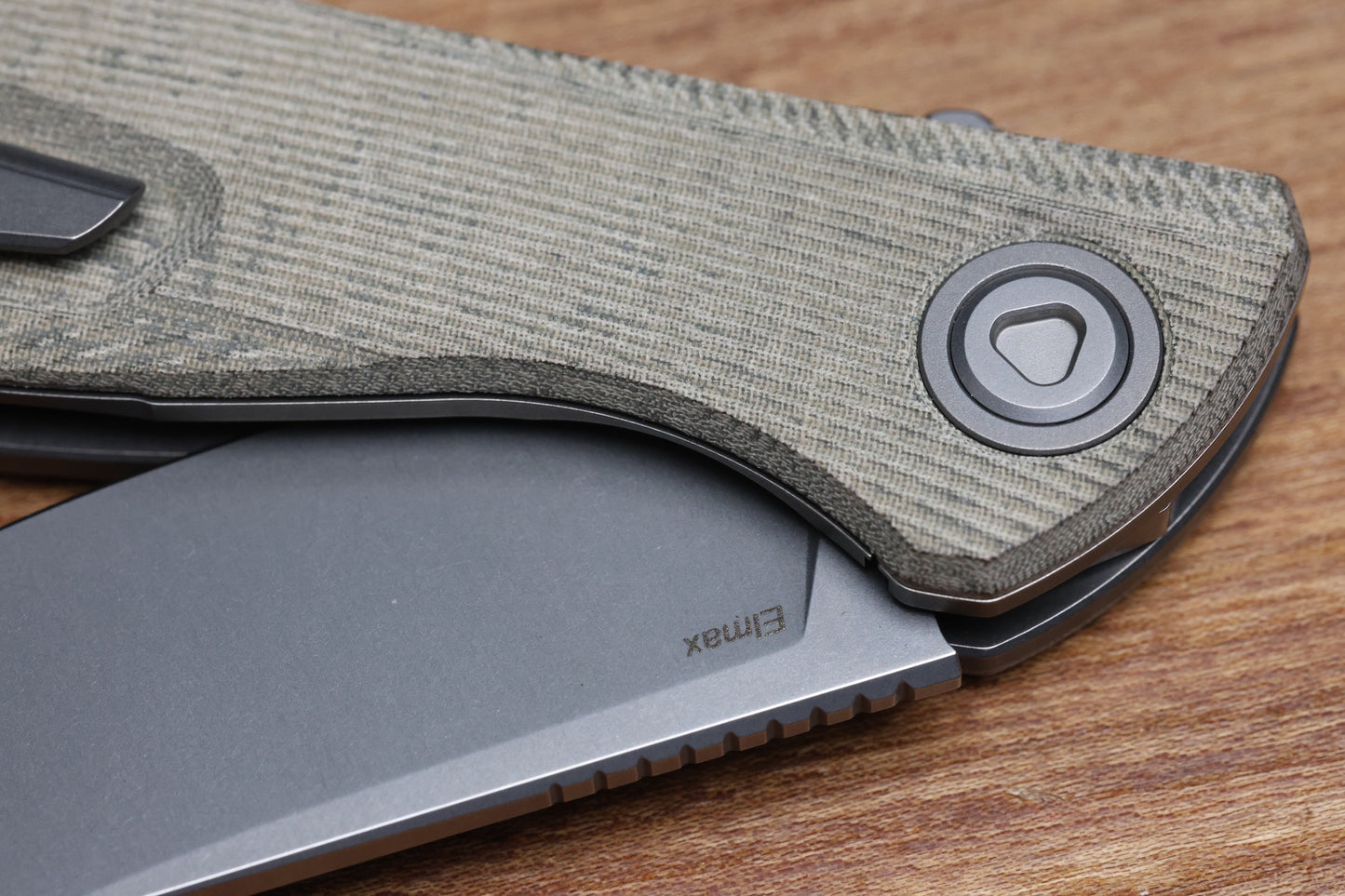 SHIROGOROV URSUS F95 - GREEN MICARTA HANDLE - ELMAX BLADE - MRBS