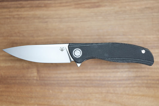 SHIROGOROV URSUS F95 - BLACK MICARTA HANDLE - ELMAX BLADE - MRBS