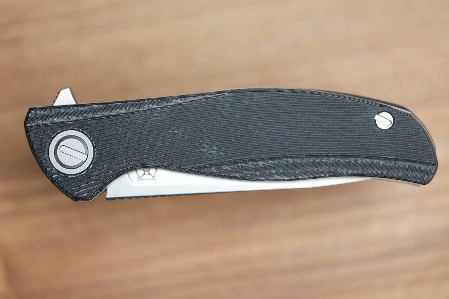 SHIROGOROV URSUS F95 - BLACK MICARTA HANDLE - ELMAX BLADE - MRBS