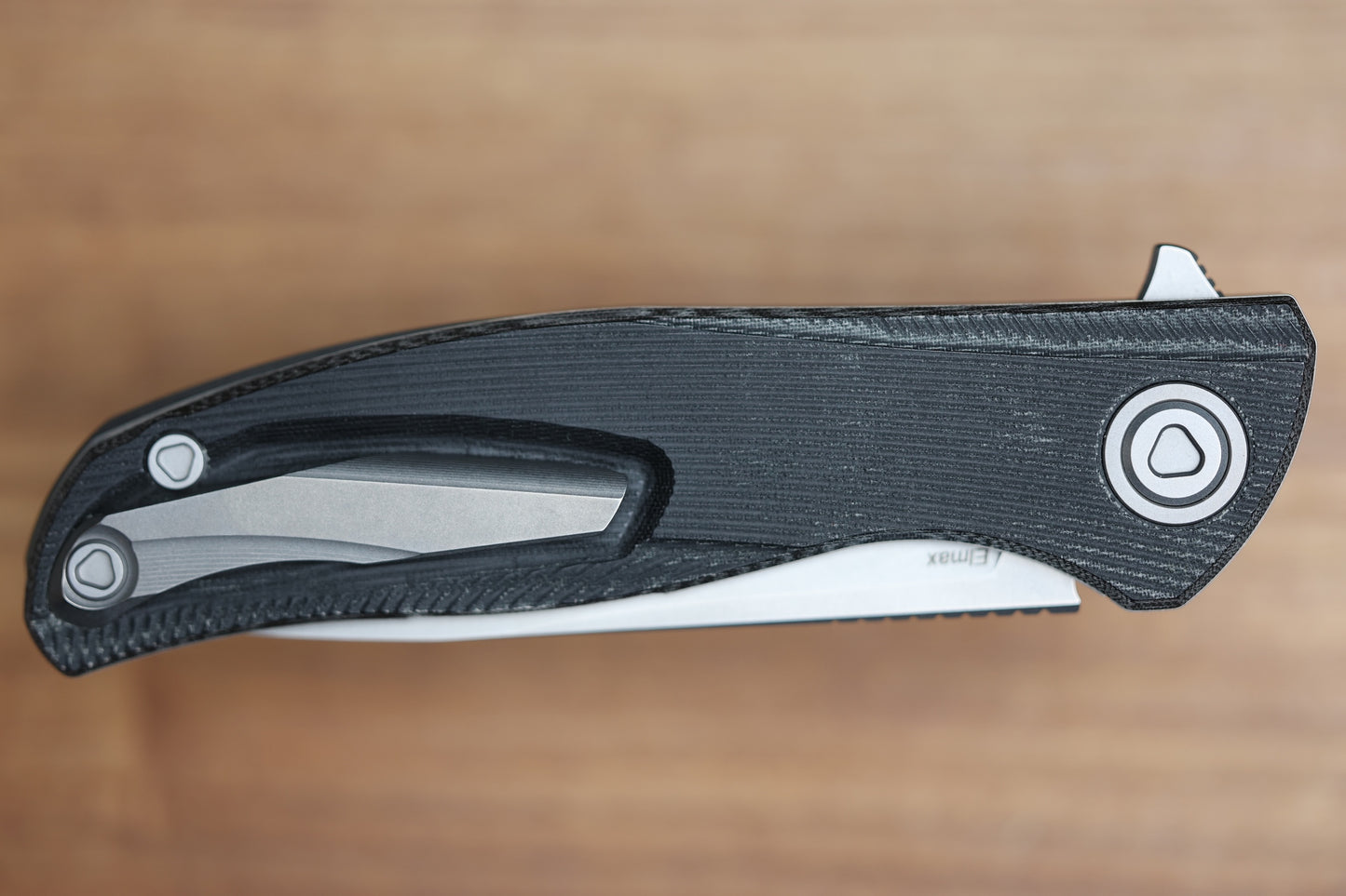 SHIROGOROV URSUS F95 - BLACK MICARTA HANDLE - ELMAX BLADE - MRBS