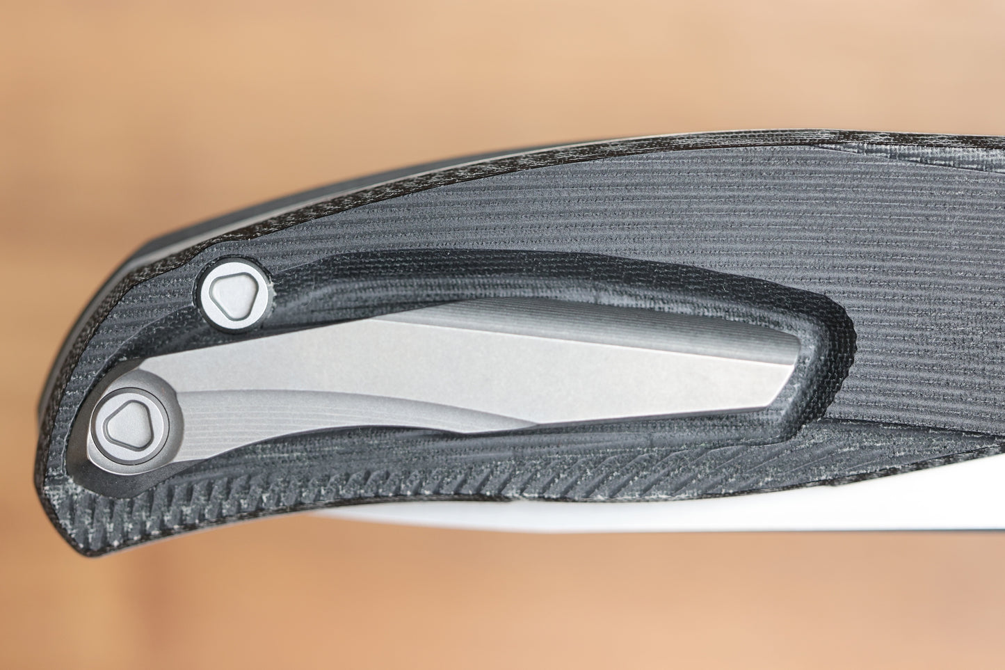 SHIROGOROV URSUS F95 - BLACK MICARTA HANDLE - ELMAX BLADE - MRBS