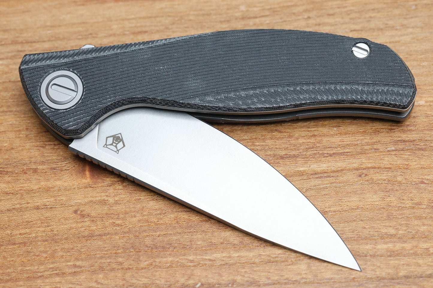 SHIROGOROV URSUS F95 - BLACK MICARTA HANDLE - ELMAX BLADE - MRBS