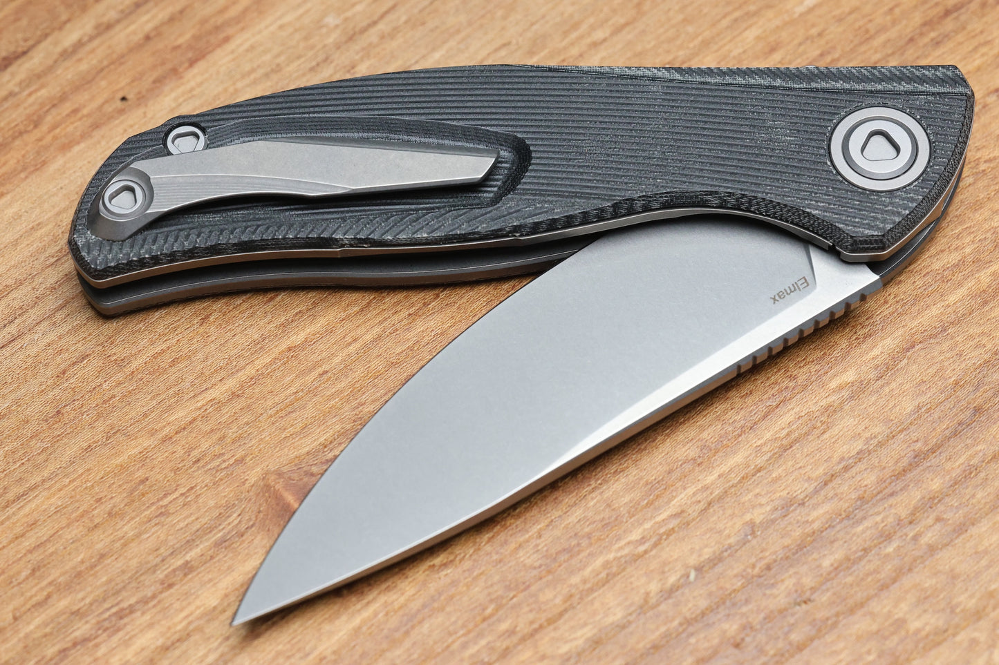 SHIROGOROV URSUS F95 - BLACK MICARTA HANDLE - ELMAX BLADE - MRBS