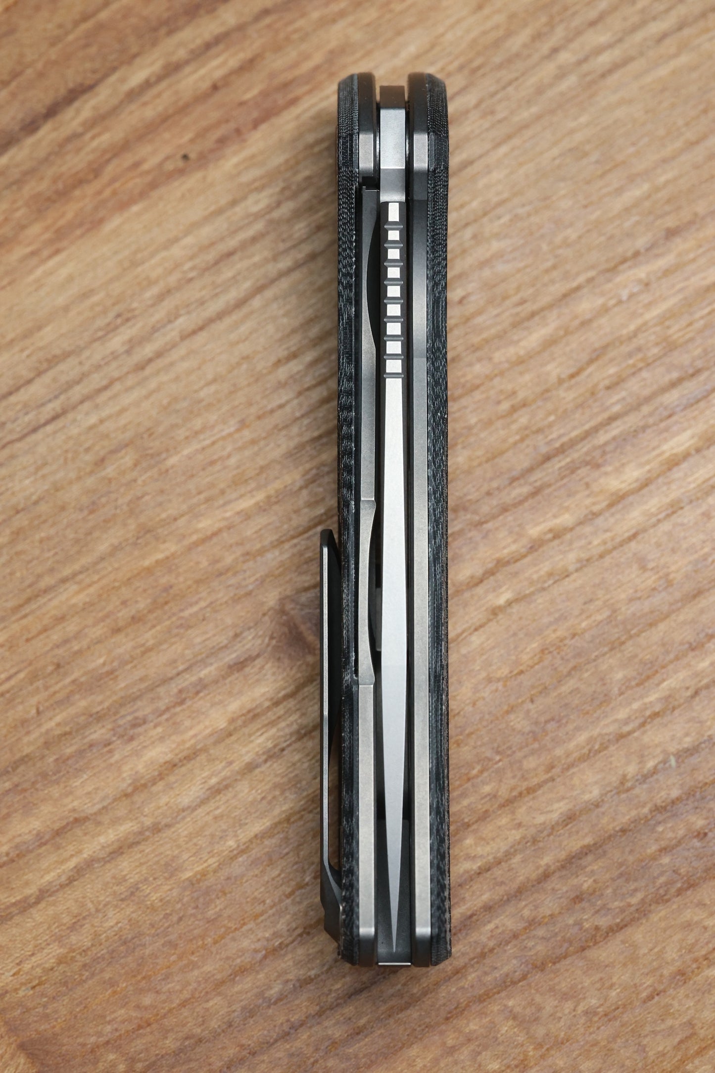 SHIROGOROV URSUS F95 - BLACK MICARTA HANDLE - ELMAX BLADE - MRBS