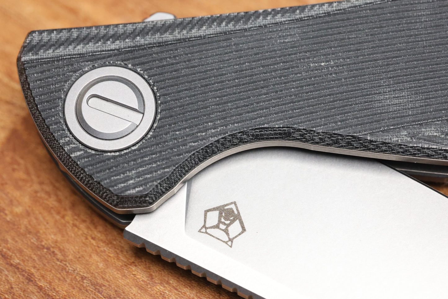 SHIROGOROV URSUS F95 - BLACK MICARTA HANDLE - ELMAX BLADE - MRBS