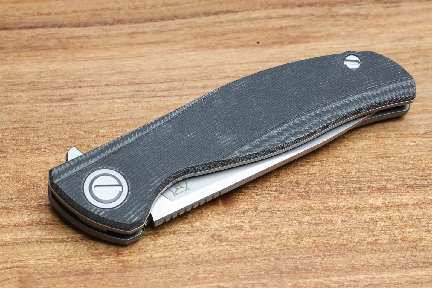 SHIROGOROV URSUS F95 - BLACK MICARTA HANDLE - ELMAX BLADE - MRBS