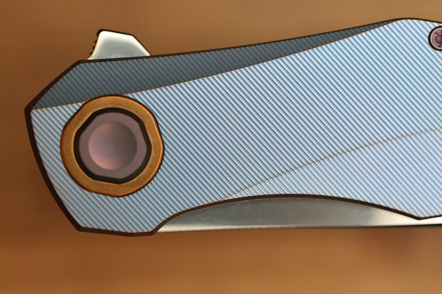 HOLT BLADEWORKS RENEGADE PINSTRIPE TITANIUM PHOSPHOR BRONZE COLLARS #227