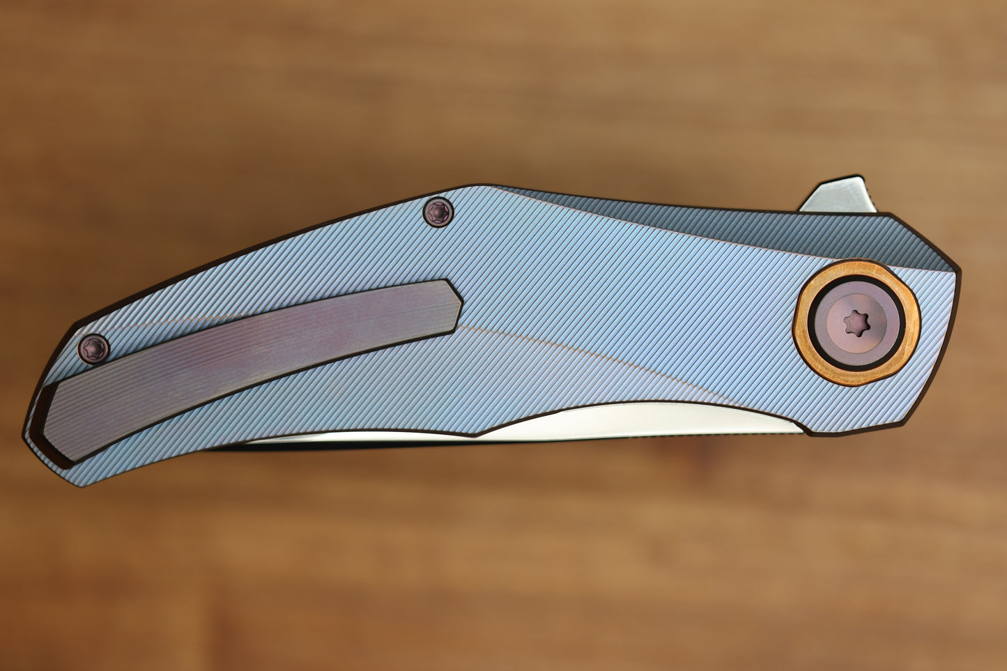 HOLT BLADEWORKS RENEGADE PINSTRIPE TITANIUM PHOSPHOR BRONZE COLLARS #227