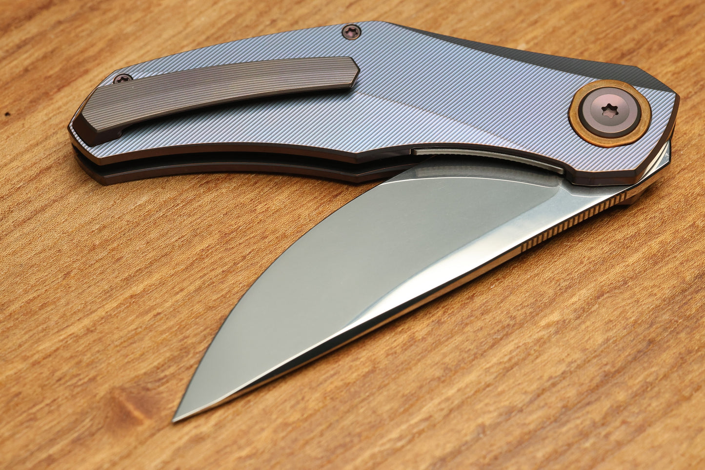 HOLT BLADEWORKS RENEGADE PINSTRIPE TITANIUM PHOSPHOR BRONZE COLLARS #227