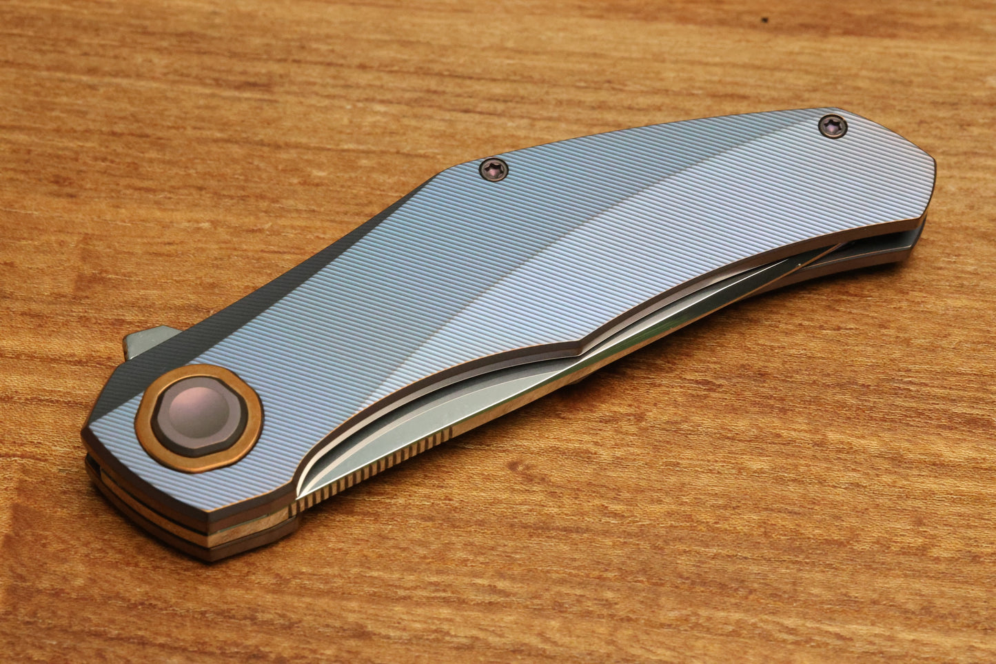 HOLT BLADEWORKS RENEGADE PINSTRIPE TITANIUM PHOSPHOR BRONZE COLLARS #227