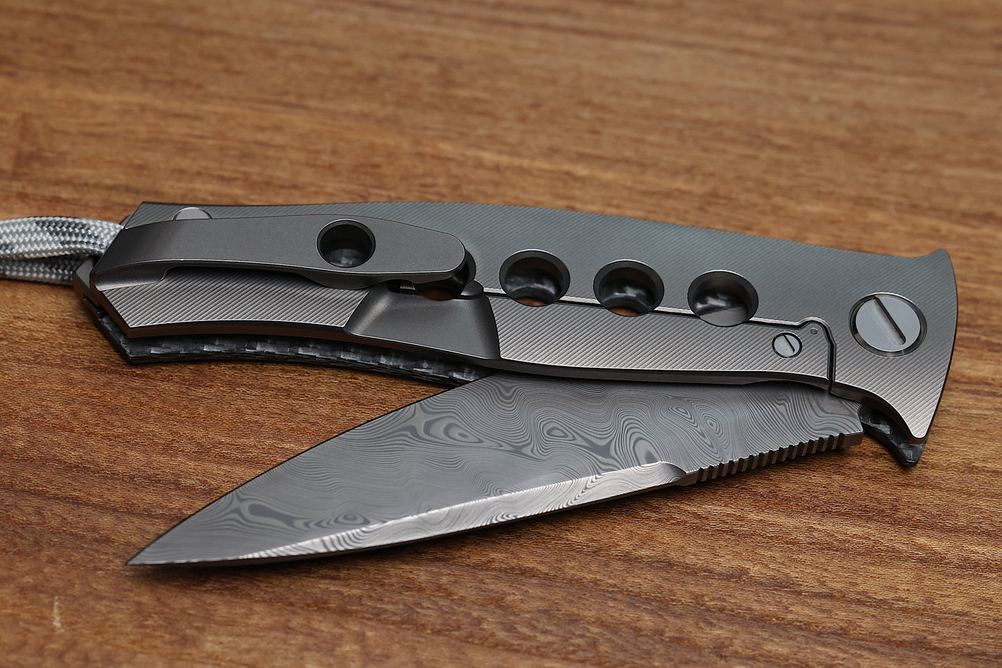 SHIROGOROV – “LIMITED EDITION” TOM MAYO DESIGN RUSSIAN DR. DEATH ARCTIC – DAMASTEEL & SILVER ALUTEX – RBS