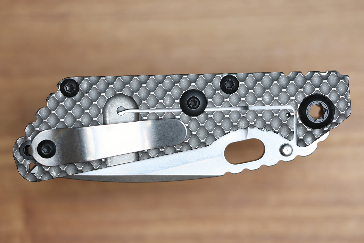 STRIDER KNIVES SNG DGG - DROP POINT MAGNACUT BLADE - TITANIUM HANDLE