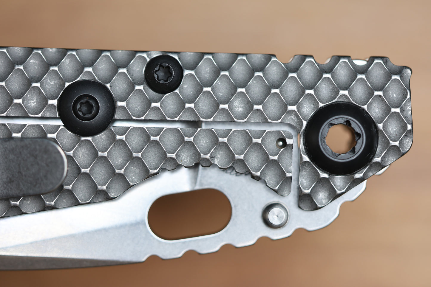 STRIDER KNIVES SNG DGG - DROP POINT MAGNACUT BLADE - TITANIUM HANDLE