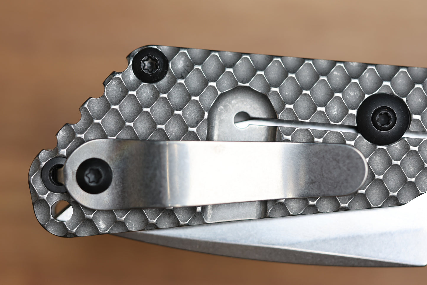 STRIDER KNIVES SNG DGG - DROP POINT MAGNACUT BLADE - TITANIUM HANDLE