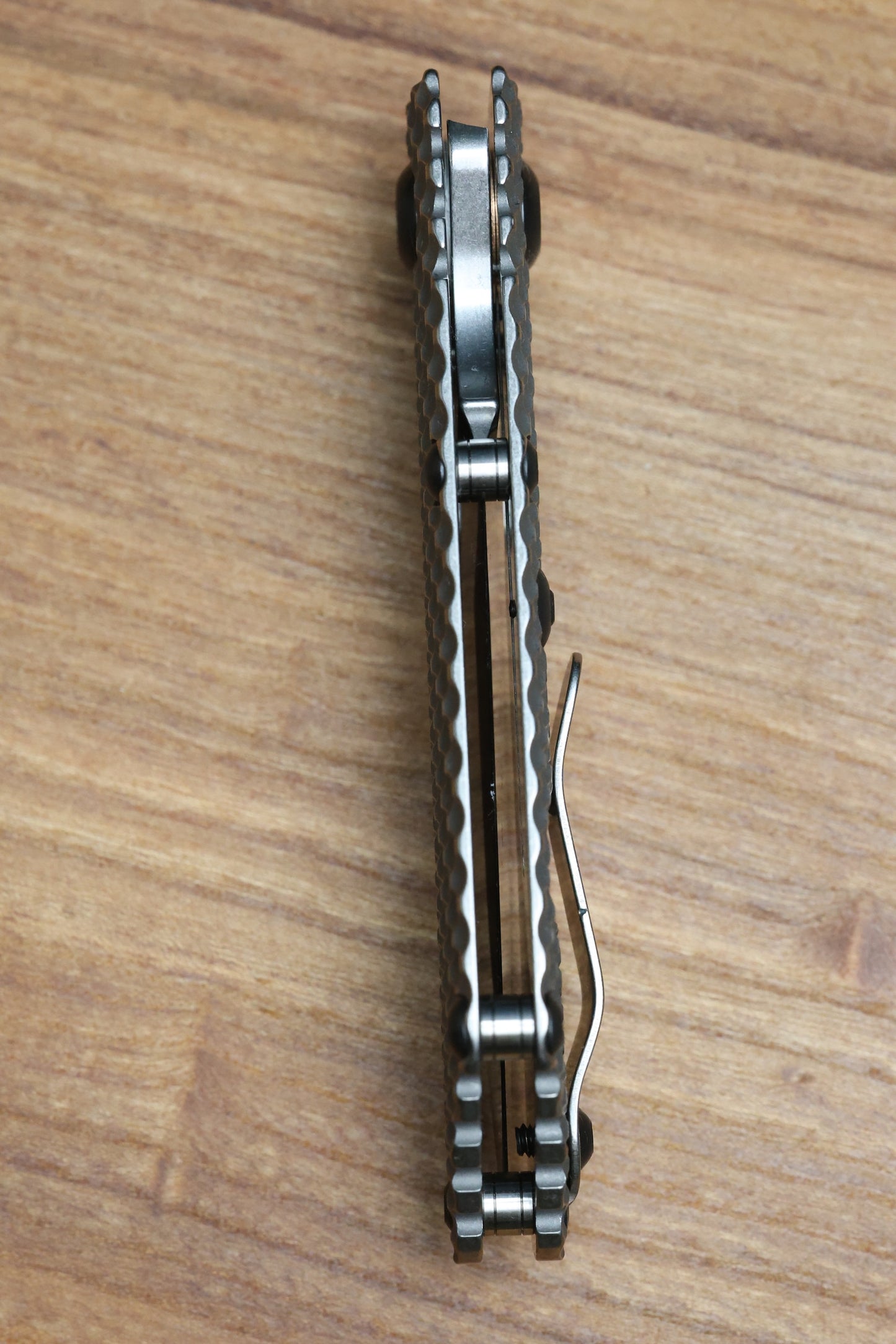 STRIDER KNIVES SNG DGG - DROP POINT MAGNACUT BLADE - TITANIUM HANDLE