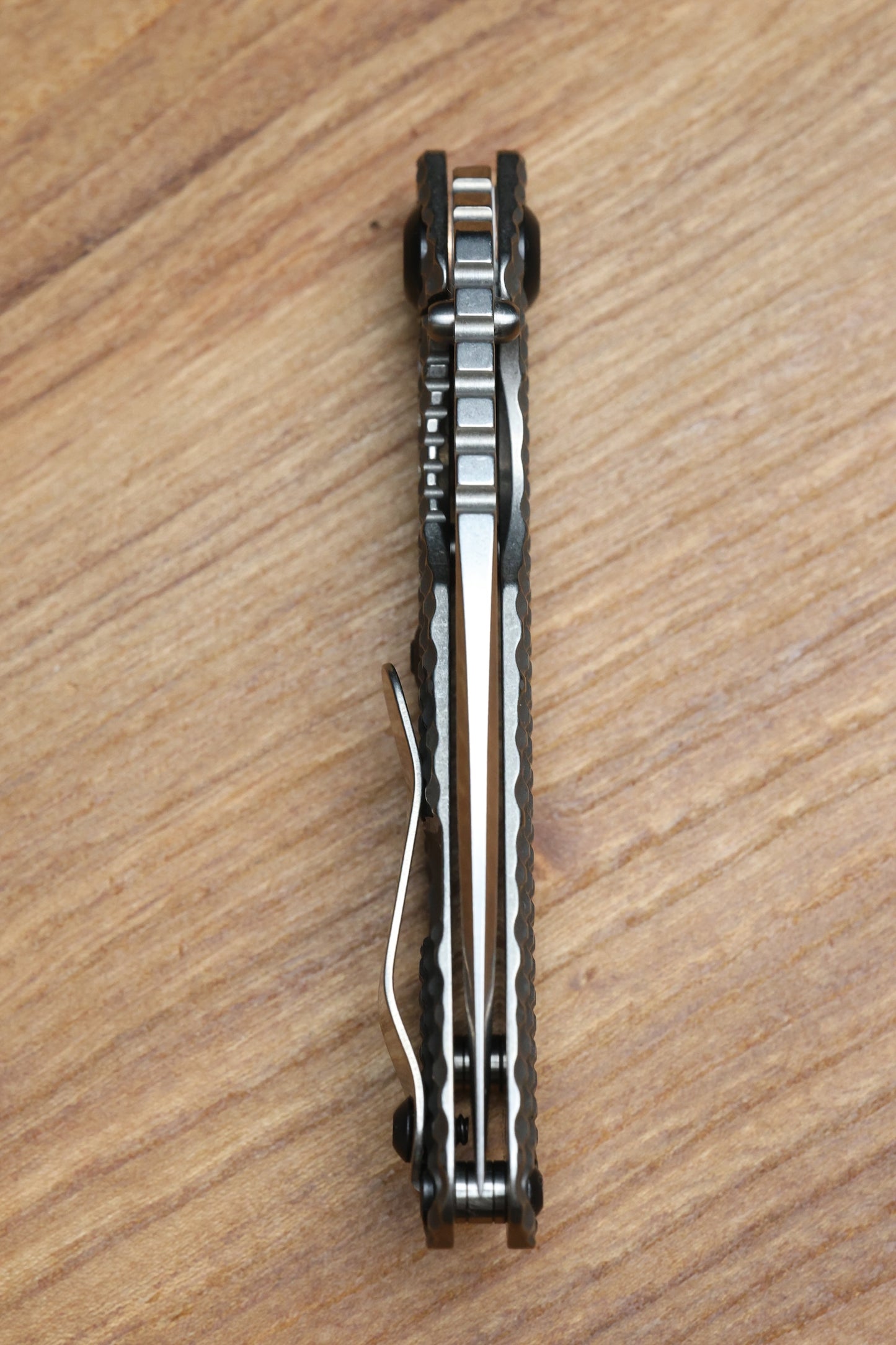 STRIDER KNIVES SNG DGG - DROP POINT MAGNACUT BLADE - TITANIUM HANDLE