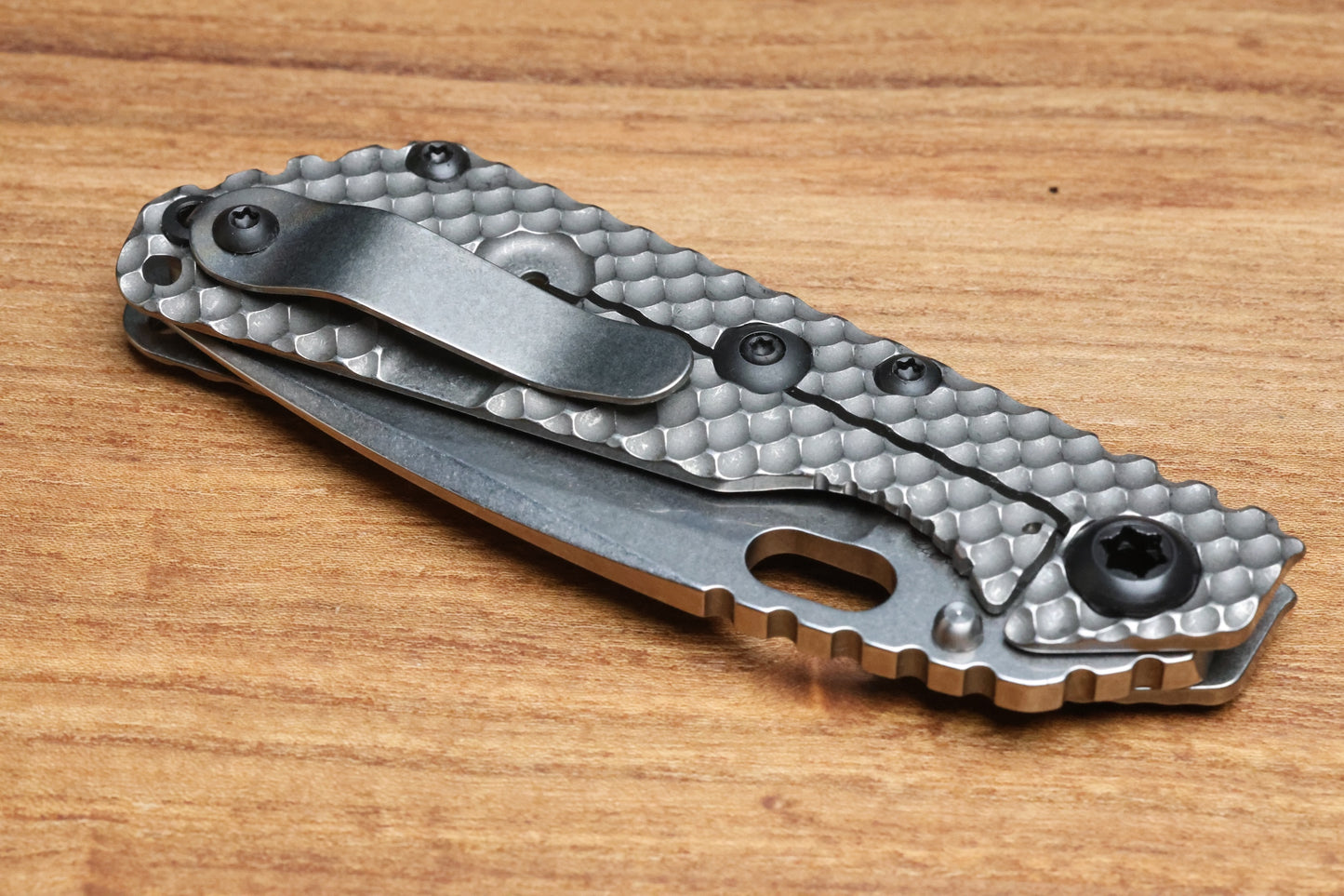 STRIDER KNIVES SNG DGG - DROP POINT MAGNACUT BLADE - TITANIUM HANDLE