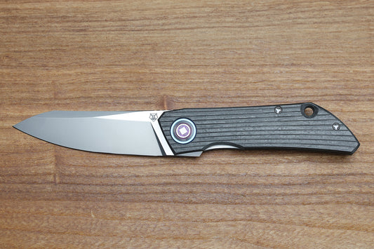 SHIROGOROV "LIMITED EDITION" SKINNY STRIP - S90V BLADE - CARBOTI HANDLE - MRBS (SINKEVICH DESIGN)