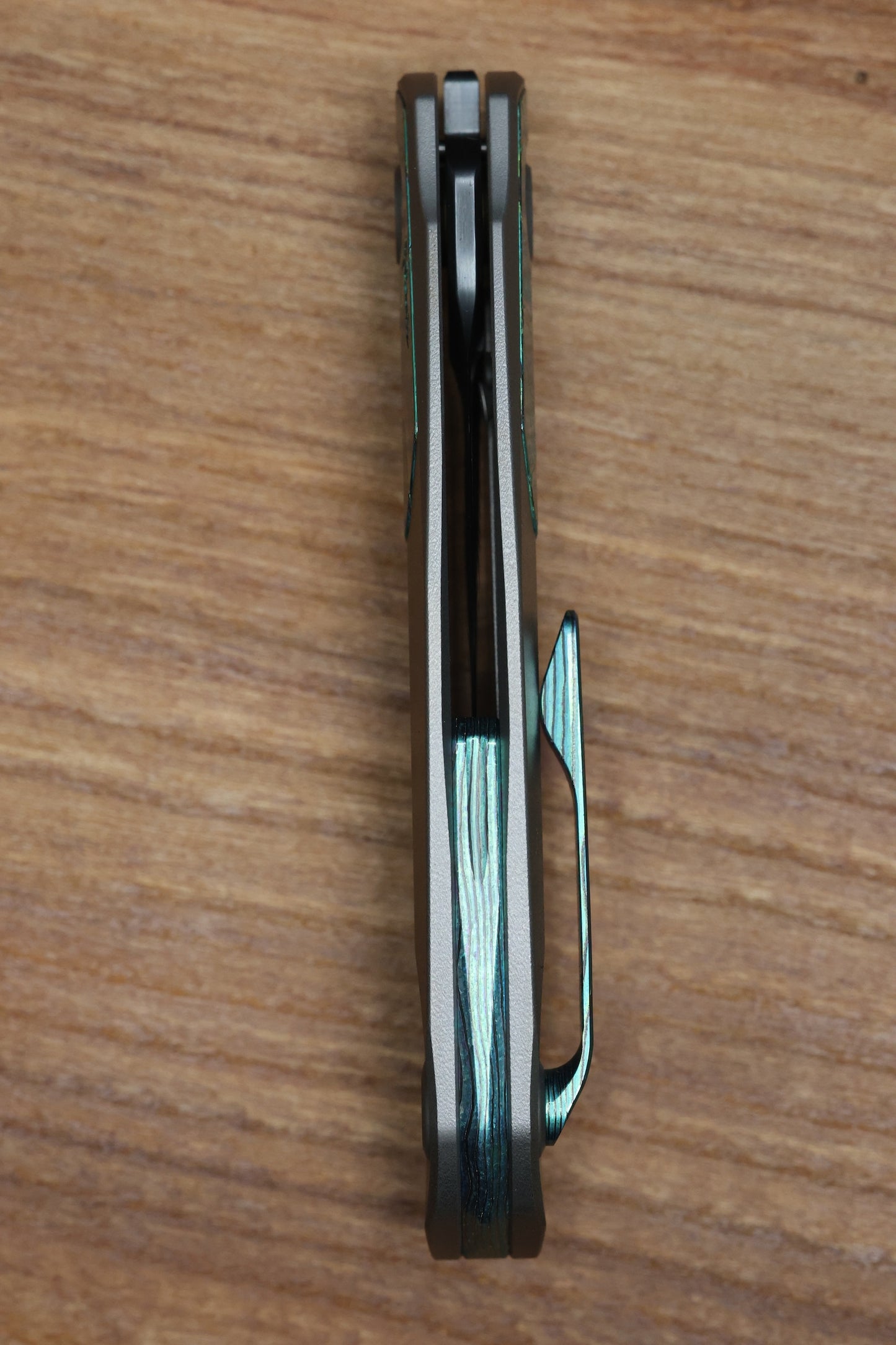 REATE VULPEX VK-ANUB - ZIRCUTI- DLC DAMASTEEL ACID WASHED BLADE