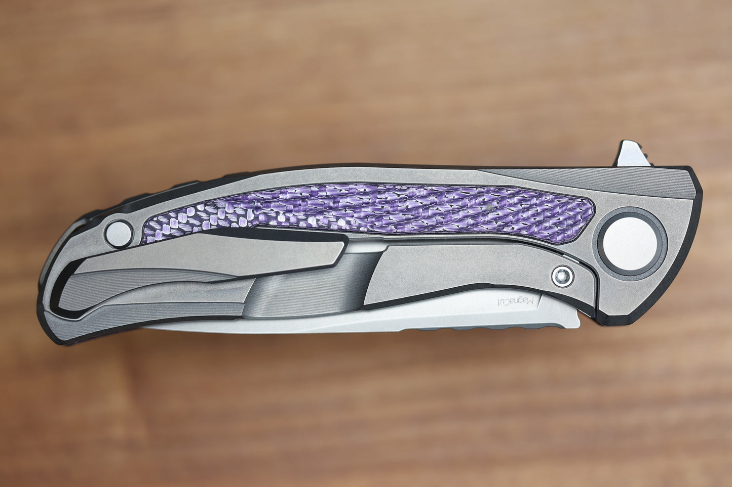 SHIROGOROV HATI BLADESHOW 2026– MAGNACUT BLADE – VIOLET ALUTEX – MRBS