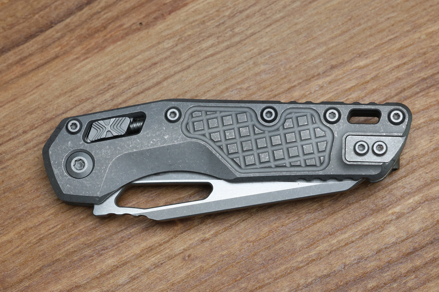 MICROTECH MARFIONE SELECT MSI RAM LOK FRAG TITANIUM HANDLES & APOCALYPTIC M390MK 210-10 APFRMS1