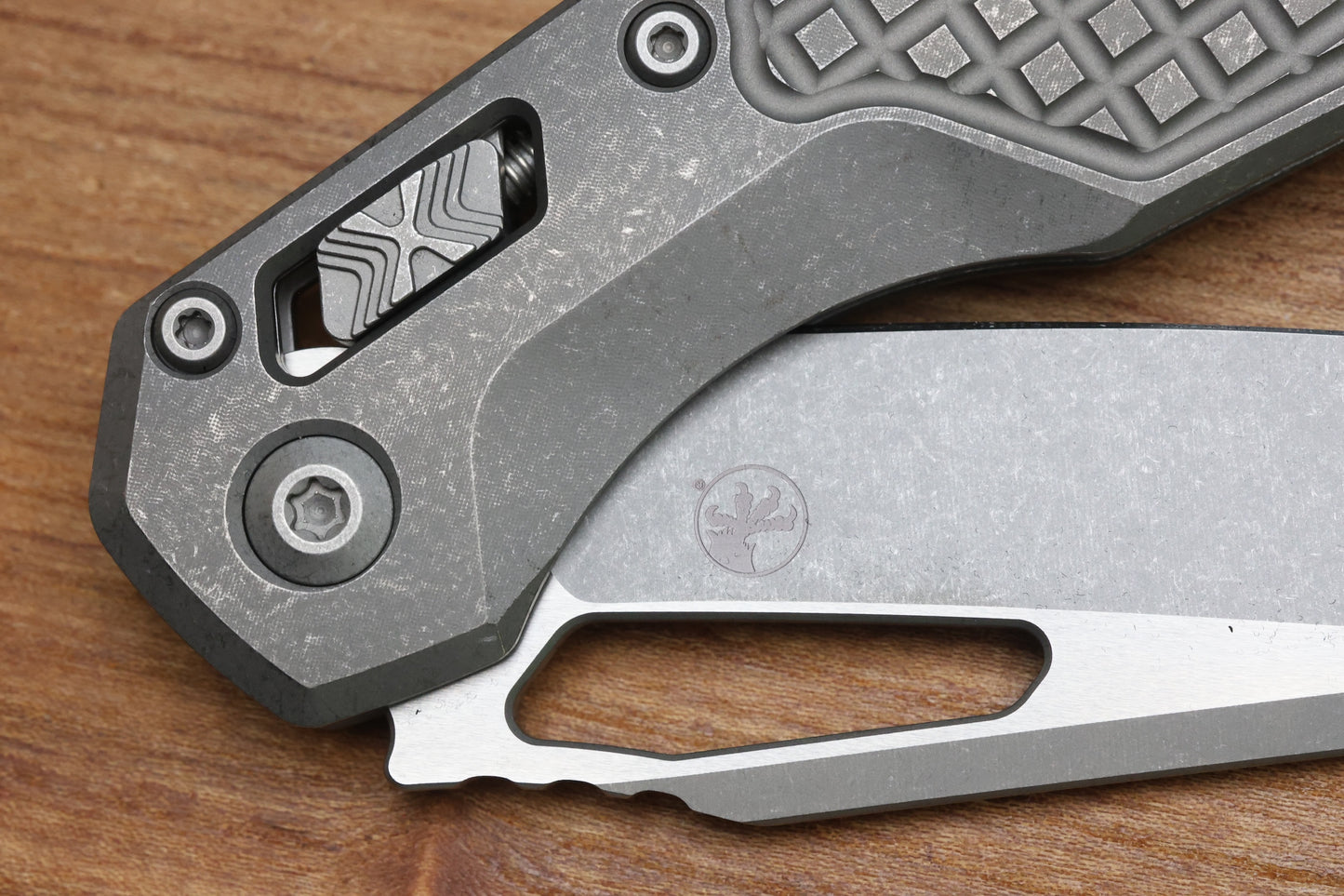MICROTECH MARFIONE SELECT MSI RAM LOK FRAG TITANIUM HANDLES & APOCALYPTIC M390MK 210-10 APFRMS1