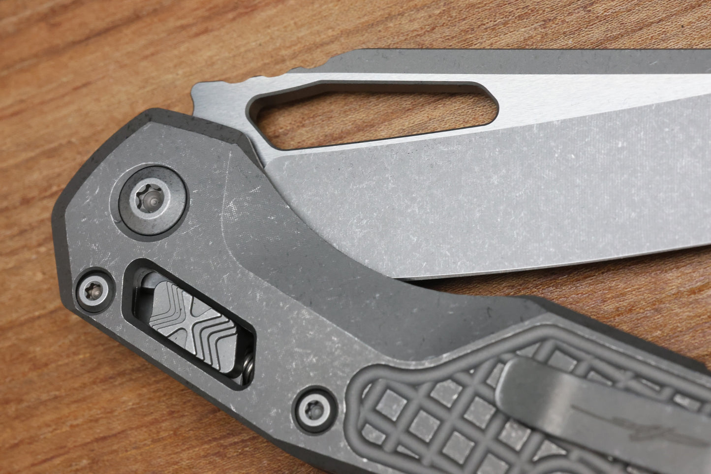 MICROTECH MARFIONE SELECT MSI RAM LOK FRAG TITANIUM HANDLES & APOCALYPTIC M390MK 210-10 APFRMS1