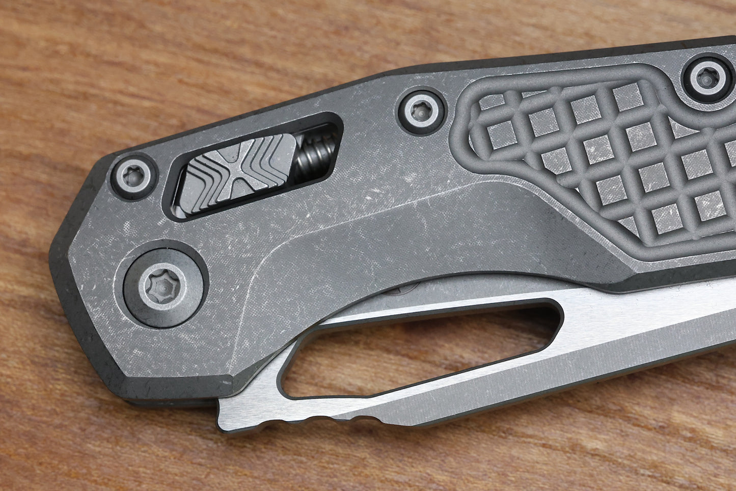 MICROTECH MARFIONE SELECT MSI RAM LOK FRAG TITANIUM HANDLES & APOCALYPTIC M390MK 210-10 APFRMS1
