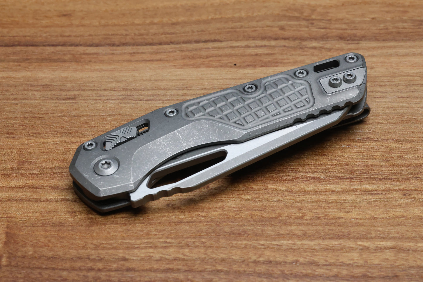 MICROTECH MARFIONE SELECT MSI RAM LOK FRAG TITANIUM HANDLES & APOCALYPTIC M390MK 210-10 APFRMS1