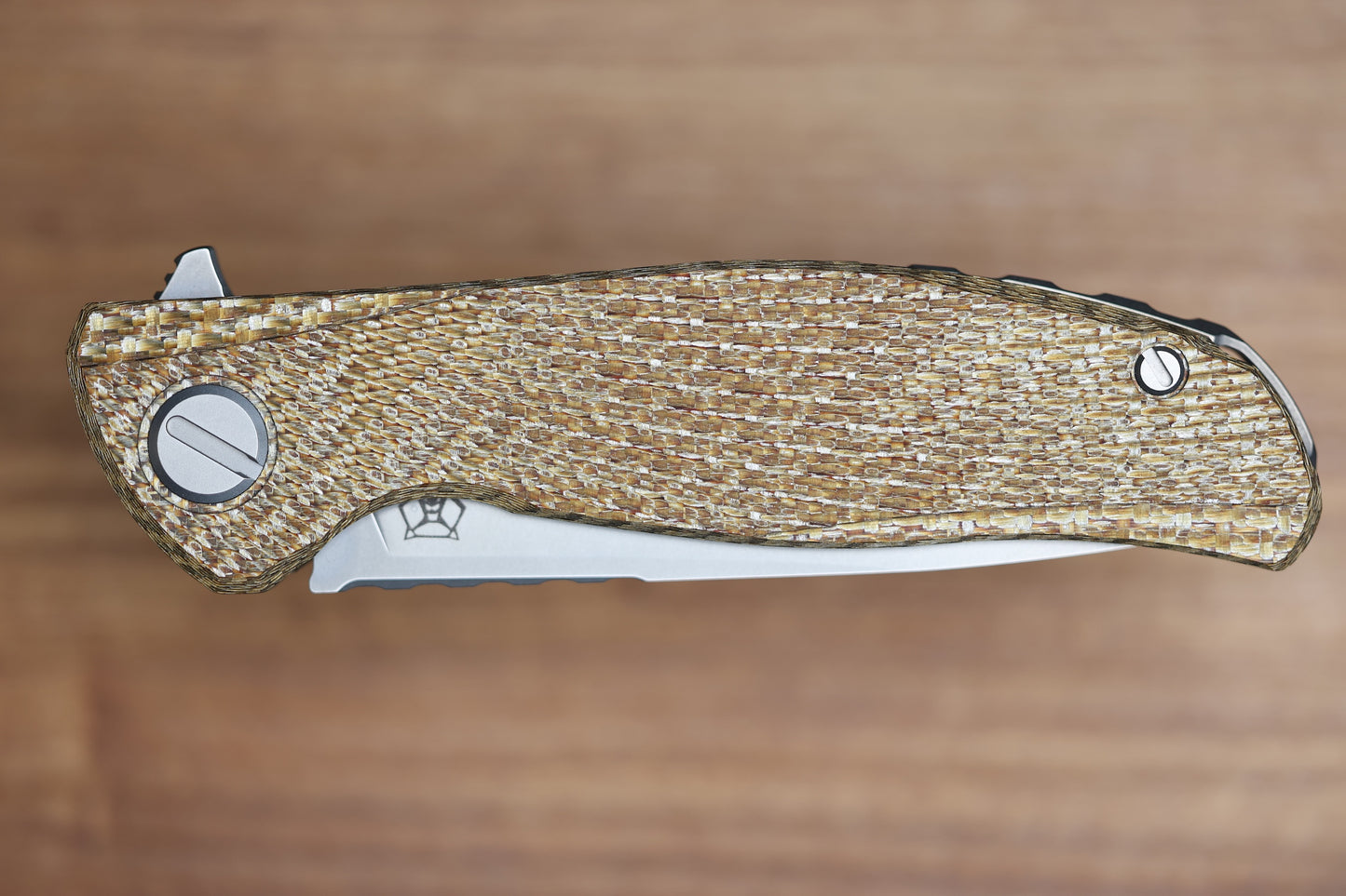 SHIROGOROV HATI BLADESHOW 2026– MAGNACUT BLADE – BROWN ALUTEX – MRBS
