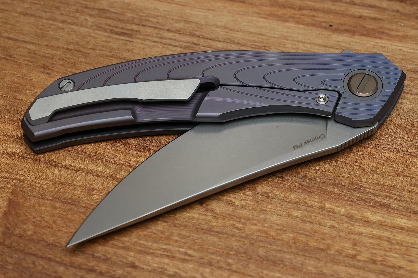 SHIROGOROV KNIVES / IGOR OLEINIKOV QUANTUM “SOLAR SYSTEM” – CROMAX PM BLADE – SRBS