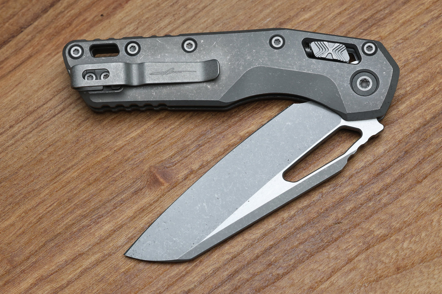 MICROTECH MARFIONE SELECT MSI RAM LOK TITANIUM HANDLES & APOCALYPTIC M390MK 210-10 APMS1