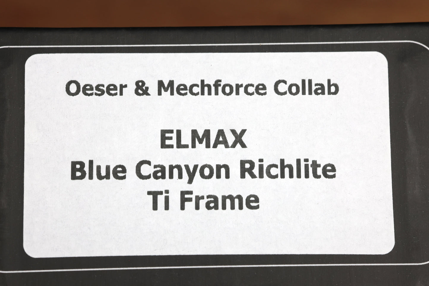MECHFORCE KNIVES OESER NEBO V2 BLUE RICHLITE MICARTA HANDLES & ELMAX