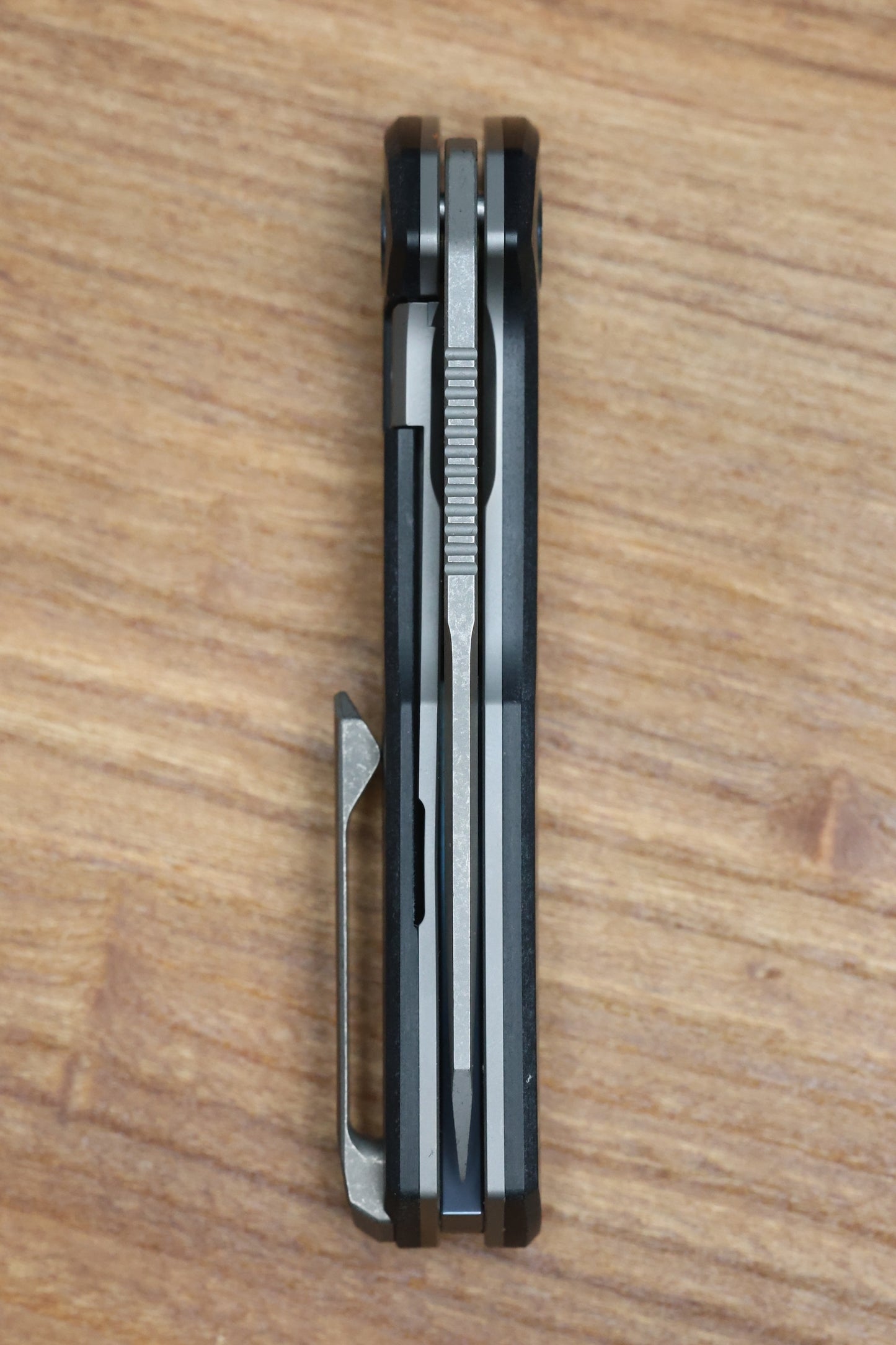 MECHFORCE KNIVES OESER NEBO V2 BLUE RICHLITE MICARTA HANDLES & ELMAX