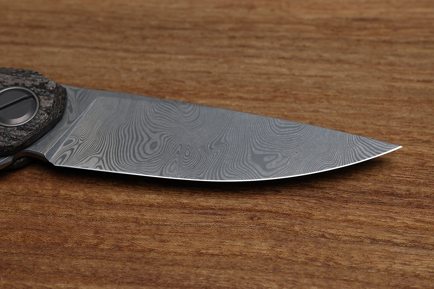 SHIROGOROV CUSTOM DIVISION STELLARIS – CARBOTI HANDLE – DAMASTEEL BLADE – SRRBS