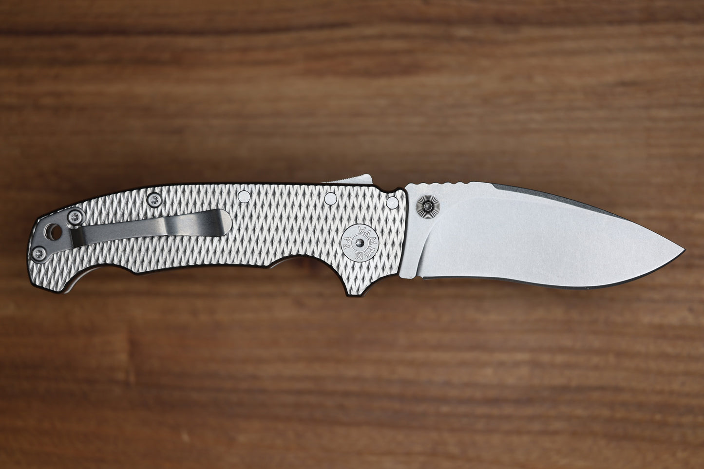 DEMKO KNIVES MG AD20 W/ TEXTURED TITANIUM HANDLES & CPM-3V KOPIS