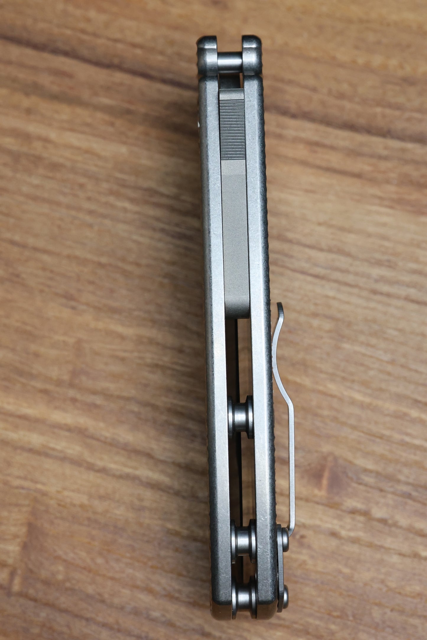 DEMKO KNIVES MG AD20 W/ TEXTURED TITANIUM HANDLES & CPM-3V KOPIS