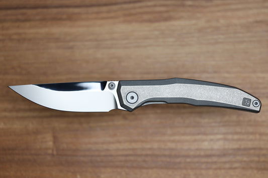 CUSTOM KNIFE FACTORY TNT TITANIUM HANDLES M398 BLADE