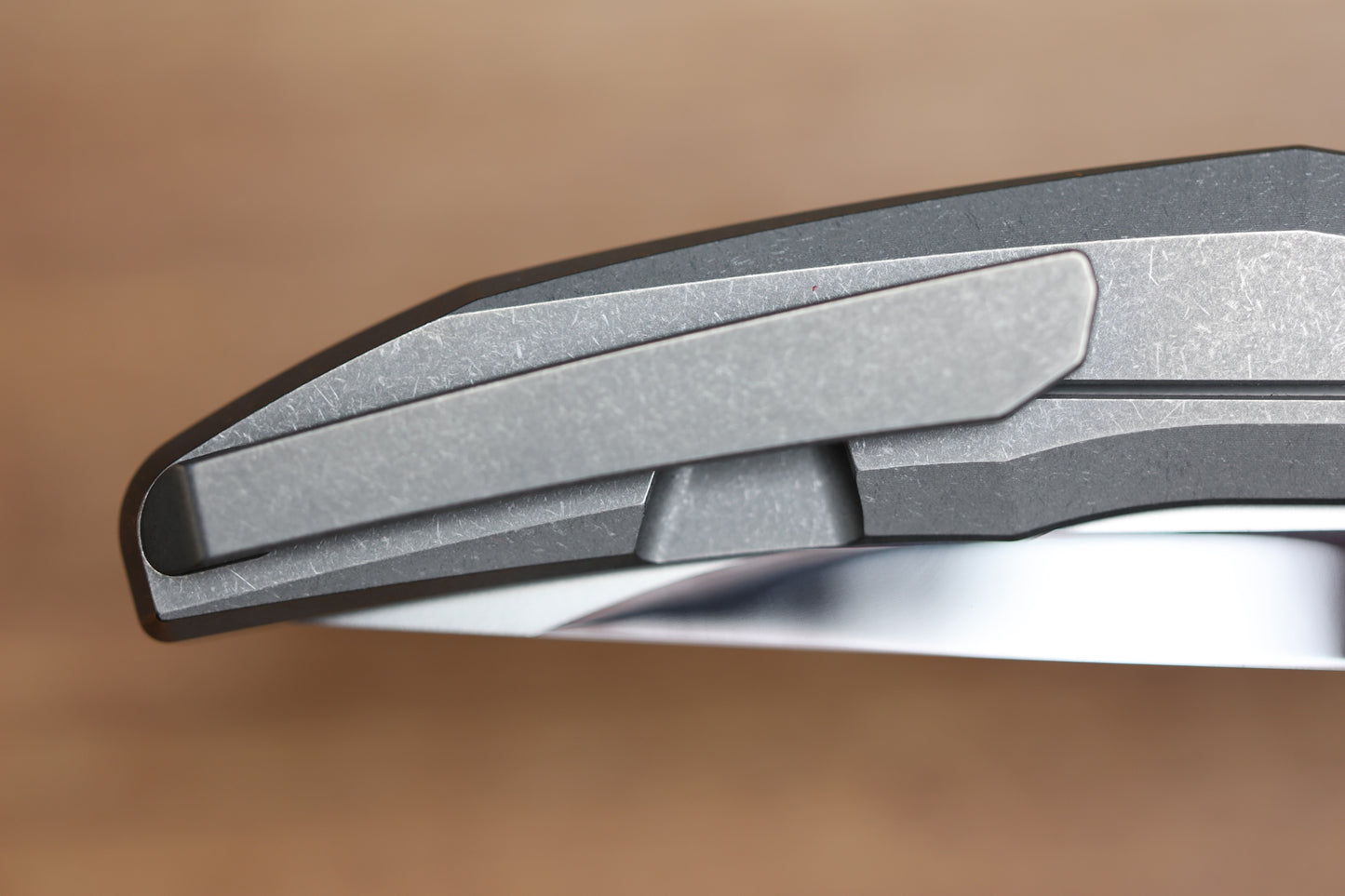 CUSTOM KNIFE FACTORY TNT TITANIUM HANDLES M398 BLADE