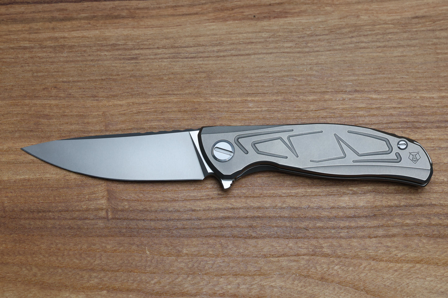SHIROGOROV KNIVES F95 BRACES - S90V BLADE - TITANIUM HANDLE - WASHERS