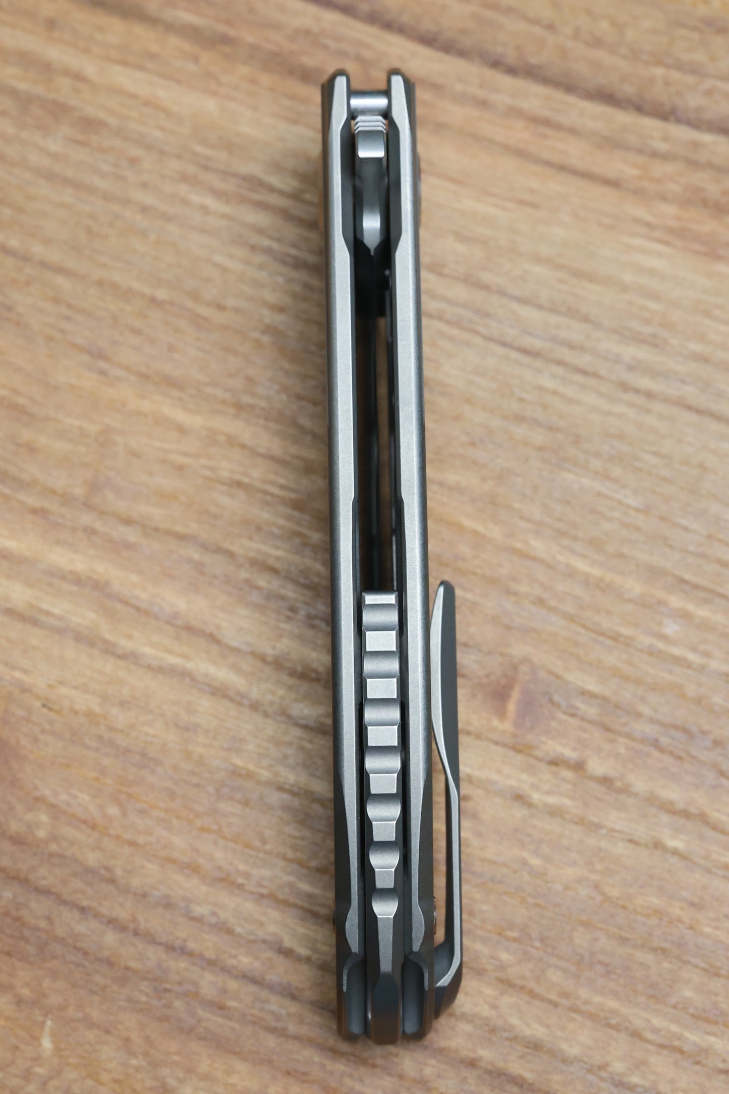 SHIROGOROV KNIVES F95 BRACES - S90V BLADE - TITANIUM HANDLE - WASHERS