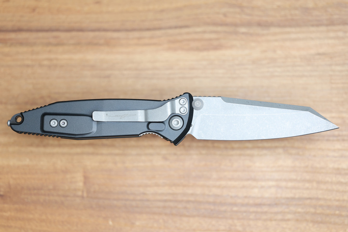 MICROTECH SOCOM ELITE WARCOM W/ BLACK HANDLES & APOCALYPTIC 259-10APS