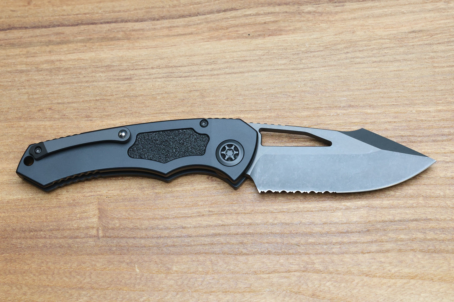 HERETIC KNIVES PARIAH MANUAL - DROP POINT DLC SERRATED TACTICAL H046-6B-T