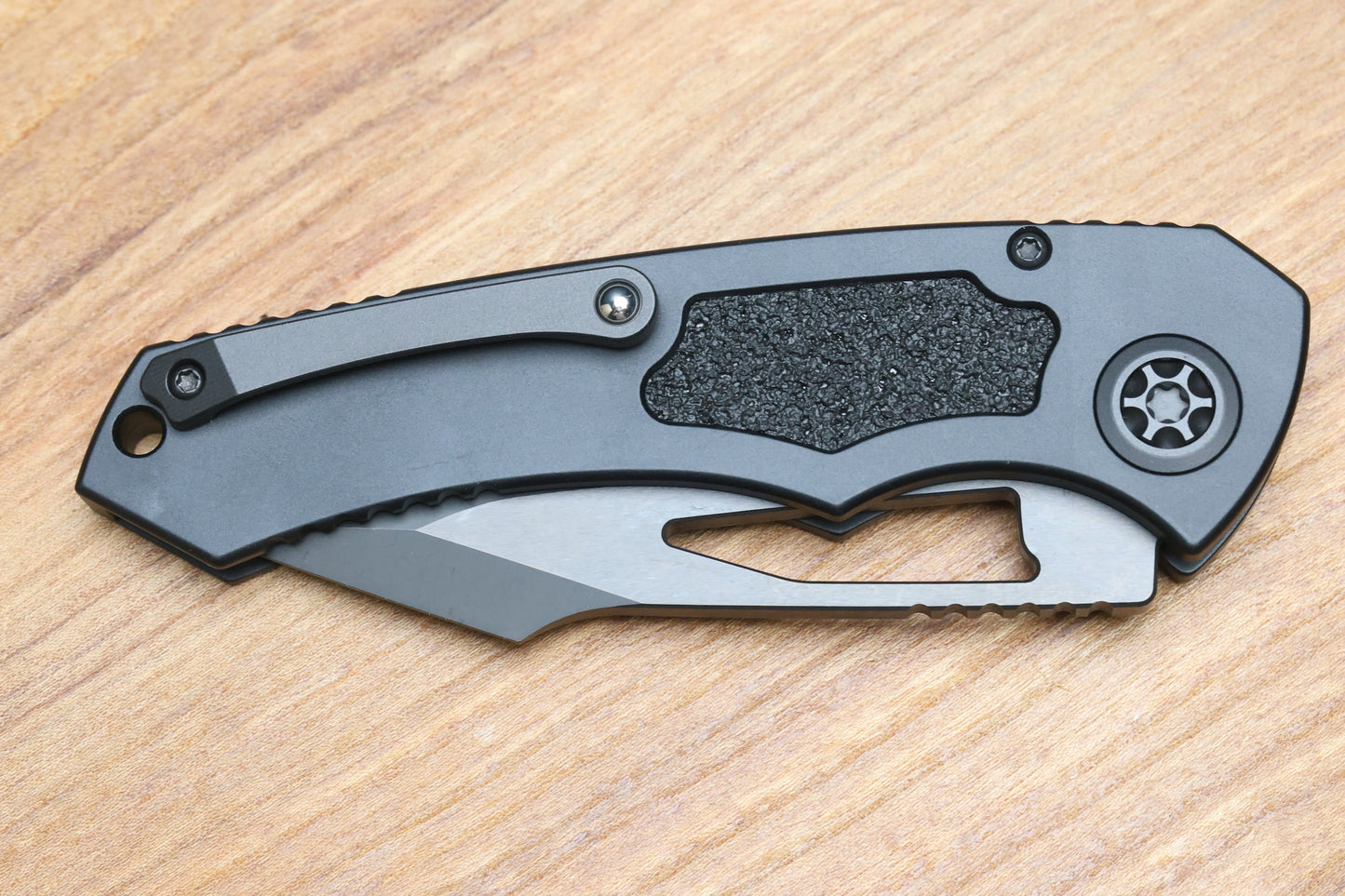 HERETIC KNIVES PARIAH MANUAL - DROP POINT DLC SERRATED TACTICAL H046-6B-T