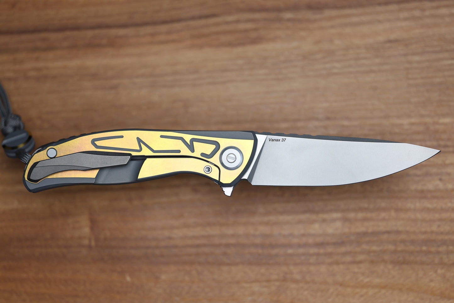 SHIROGOROV F95 BRACES GREY/YELLOW TITANIUM HANDLES & VANAX37 SPECIAL EDITION W/ ZAIKA TOOL