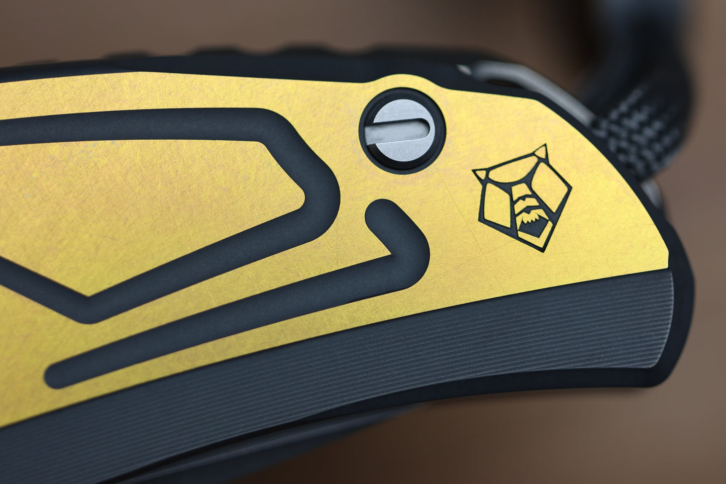 SHIROGOROV F95 BRACES GREY/YELLOW TITANIUM HANDLES & VANAX37 SPECIAL EDITION W/ ZAIKA TOOL