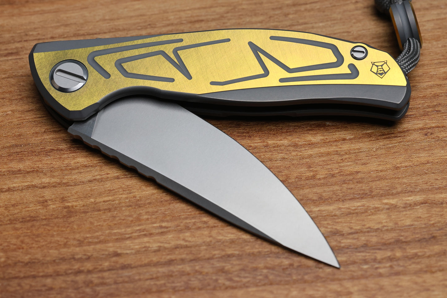 SHIROGOROV F95 BRACES GREY/YELLOW TITANIUM HANDLES & VANAX37 SPECIAL EDITION W/ ZAIKA TOOL