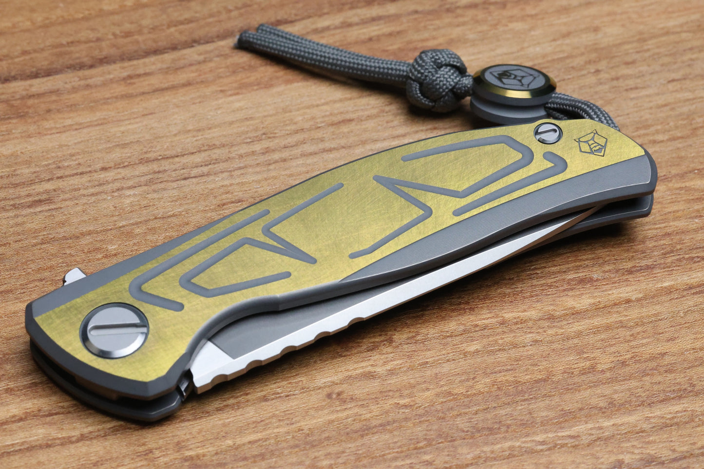 SHIROGOROV F95 BRACES GREY/YELLOW TITANIUM HANDLES & VANAX37 SPECIAL EDITION W/ ZAIKA TOOL