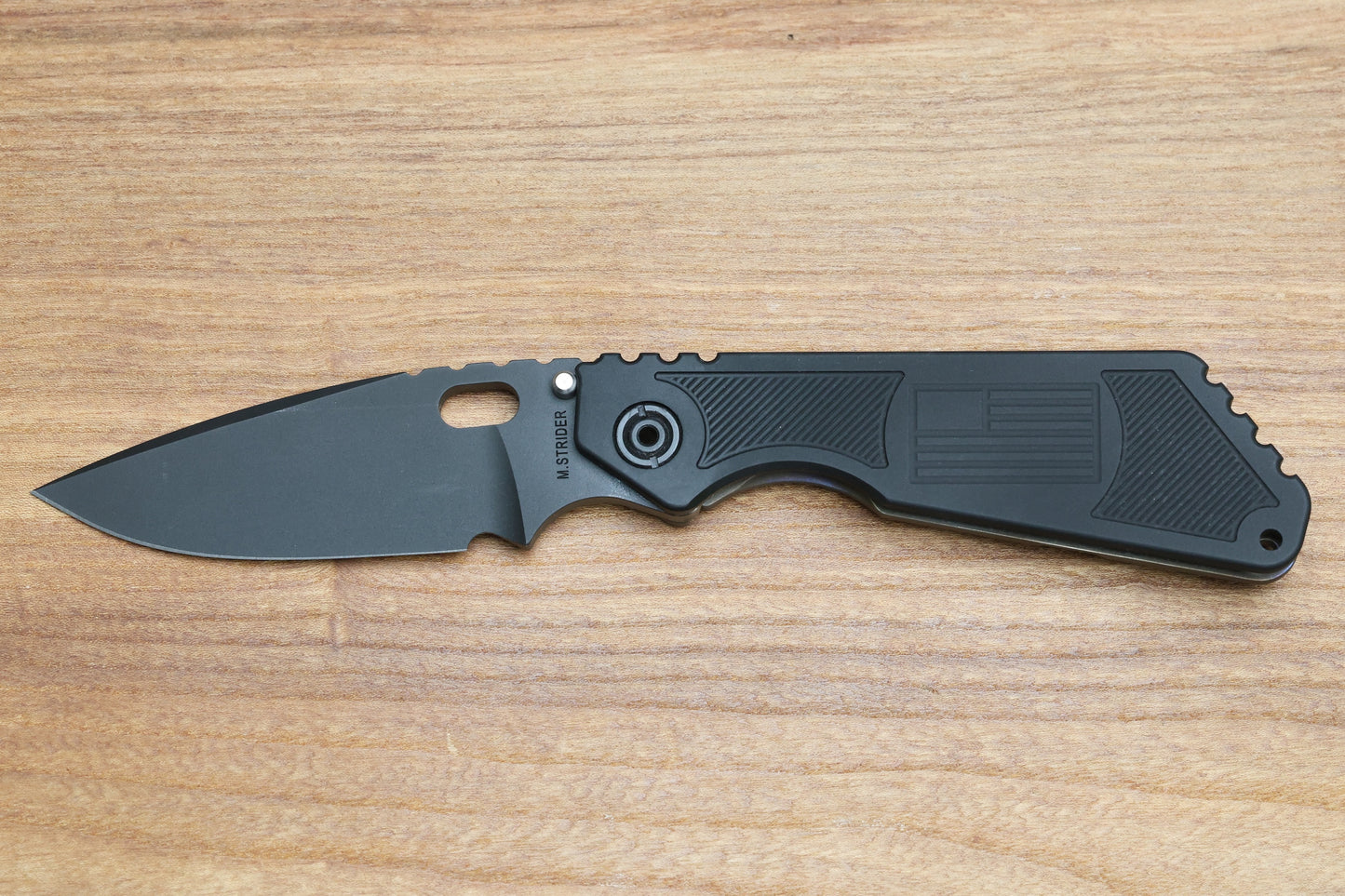 STRIDER KNIVES - SMF - FLAG PATTERN PD#1  BLADE