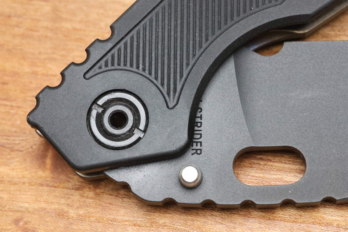 STRIDER KNIVES - SMF - FLAG PATTERN PD#1  BLADE